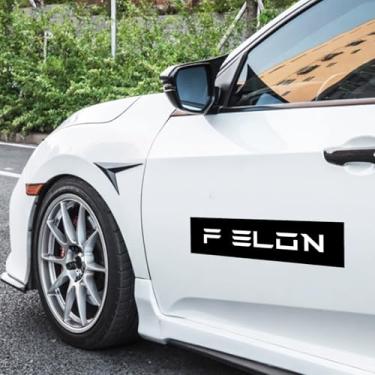 Imagem de Adesivo de para-choque de carro ventilador de almíscar janela de carro adesivo impermeável capa de corpo universal decoração de arranhões, quadrado (29 * 8,5 cm)