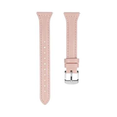 Imagem de Pulseira De Couro Slim Para Samsung Galaxy Watch 7 FE 6 5 5 pro 4 Clas