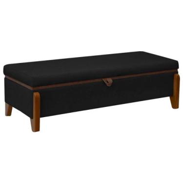 Imagem de Baú Organizador Puff Bali 195 cm Bouclé Para Quarto e Sala - SOFA STOR