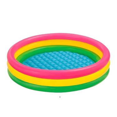 Imagem de Piscina Inflável Infantil Redonda 275 Litros Bolinhas Verão