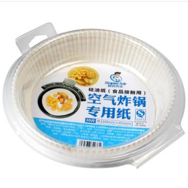 Imagem de Forma, Cesto De Papel Manteiga Air Fryer Fritadeira 20cm 50 Unid. Não 