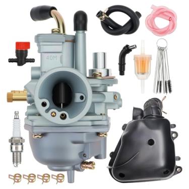 Imagem de Carburador adequado para Polaris Predator 50 90 Scrambler 50 90 2003-2007 Carburador manual para Sportsman 90 com caixa de filtro de ar