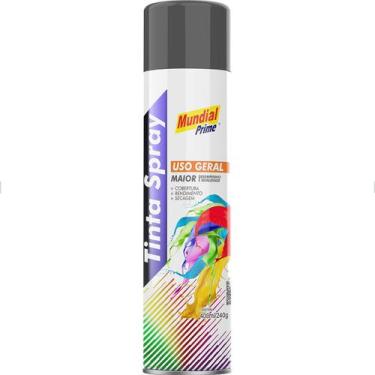 Imagem de Tinta Spray Uso Geral Sub Grey 400ml Mundial Prime