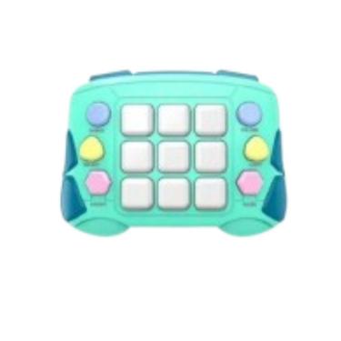 Imagem de Pop It Speed Push Eletrônico Game Console Crianças Brinquedos Adulto Fidget Alívio Do Estresse Interativos verde