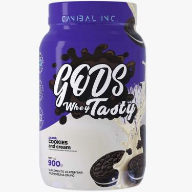 Imagem de Gods Whey Tasty Whey Protein 3W 900g Canibal Inc Cookies