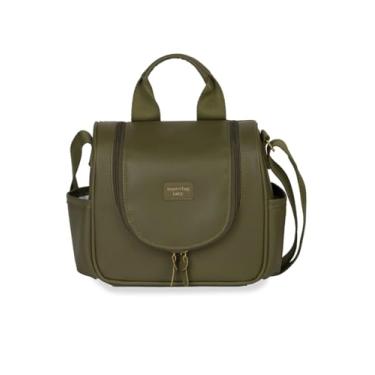 Imagem de Frasqueira Térmica Emy Borboleta Oliva - Masterbag