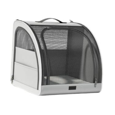 Imagem de Ｂｅｓｇａ Mochila para Transporte de Animais de Estimação para Cães E Gatos, Bolsa de Viagem para Animais de Pequeno, Cinza