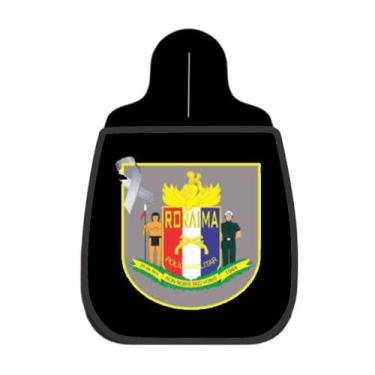 Imagem de Lixeira De Carro Organizador PMRR Brasão Roraima