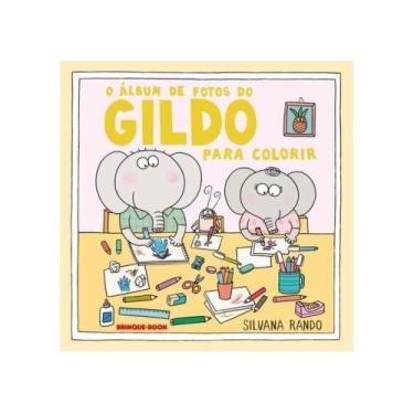 Imagem de O álbum de fotos do gildo: para colorir - BRINQUE BOOK
