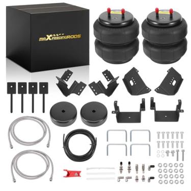 Imagem de maXpeedingrods 5000 lbs Air Suspension Spring Kit for Ford F-150 2WD 4WD 2015-2024 Rear Air Helper Spring Kit with Stainless Steel Braided Air Line