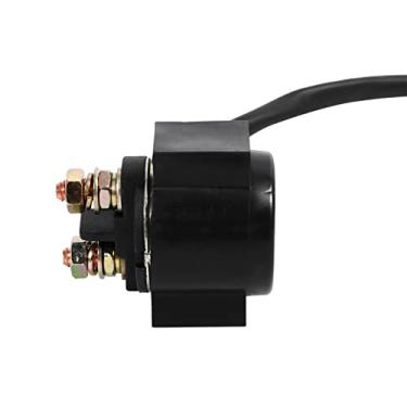 Imagem de HEEPDD Starters Moped ATV 2 Pinos Heavy Duty 12V Substituição de Componente Elétrico para Ciclomotores Chineses Karts Interruptor de relé Solenóide de Partida para Scooter GY6 Peças de Automóveis e