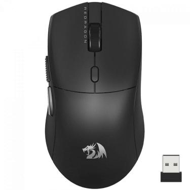 Imagem de Mouse Gamer Redragon Neva Pro, Wireless, Bluetooth, 26000 DPI, Sensor PAW 3395, 6 Botões, Preto - P-Unissex