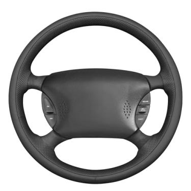 Imagem de MEWANT Capa de volante costurada à mão estilo 3D para Ford Mustang 1994-2004 Acessórios de volante para Ford Mustang 1994-2004