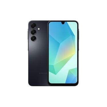 Imagem de Smartphone Samsung Galaxy A16 Preto, 128GB, 4GB RAM, Câmera de até 50MP, Tela 6.7, NFC, IP54, Bateria 5000 mAh e Processador Helio G99