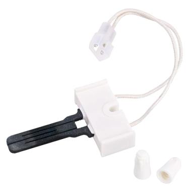 Imagem de Acendedor Universal Secadora Gás, WE4X750 4391996 279311 304970 3-4970 3-04970 AP2042796 WE04X0750 Acendedor Padrão Plano para Whirlpool GE Maytag Amana Secadoras Peça Reposição com Porcas