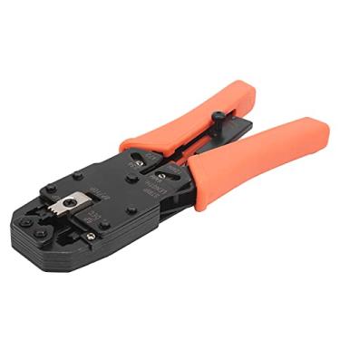 Imagem de Acouto Alicate de Crimpagem Ergonômico de Aço de Alto Carbono Com Múltiplas Portas de Pressão para Conectores de Telecomunicações