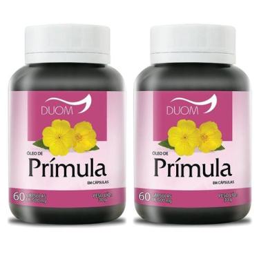 Imagem de Óleo de Prímula 60cps 500mg Duom  Kit 2 Frascos