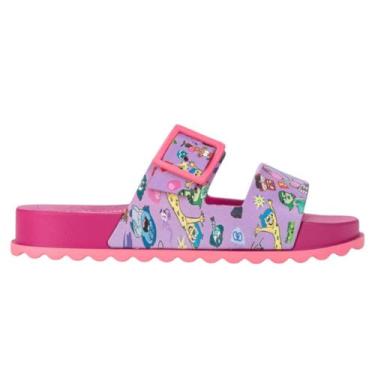Imagem de Papete Slide Infantil Disney Summer DivertidaMente Moana 23288, Rosa, 