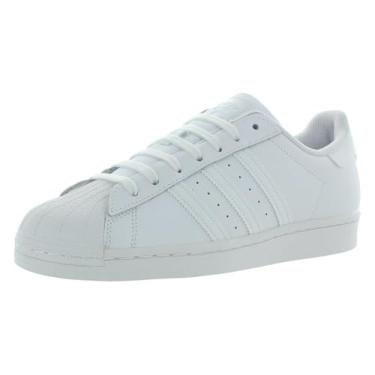 Imagem de adidas Superstar Tênis masculino, branco, tamanho 40, Branco/Branco., 40