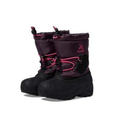 Imagem de Kamik Bota de neve feminina Northpole (criança pequena/criança grande), Blackberry, 25 BR