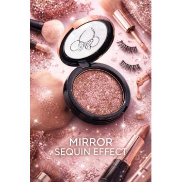 Imagem de Iluminador Facial Mirror Sequin Effect Efeito Espelhado Ultra Glow Textura Cintilante Premium Acabamento Radiante e Luminoso