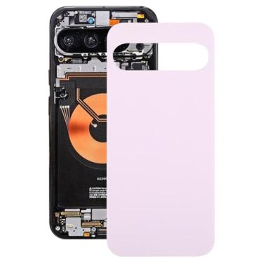 Imagem de Hiregolish Peça de substituição da capa traseira do celular para Google Pixel 9 Pro XL, capa traseira original, fácil reparo DIY, pré-testado e pronto para instalar (rosa)