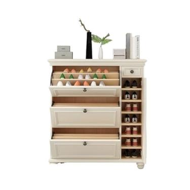 Imagem de PPALORTEX Sapateira moderna armário de sapatos porta de casa pequena casa ultrafino leve luxo entrada armário de sapatos para entrada, hall de entrada, armário de sapato, armário para armário