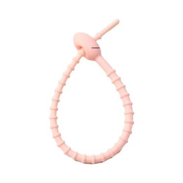 Imagem de Chaveiro De Silicone Com Cordão E Fecho De Rosca, Anel Para Chaves, Ac