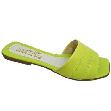 Imagem de Sandália Rasteira Extra Conforto Moda Pé 03-Feminino