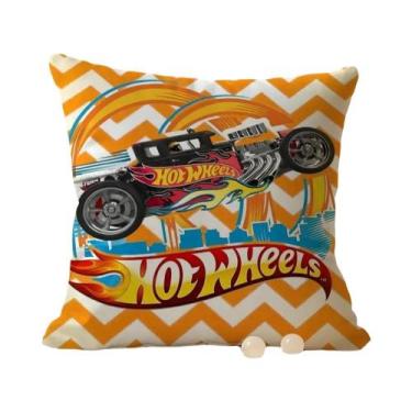 Imagem de Capa De Almofada Hot Wheels Racing Com Estampa De Padrão, Capa De Almo