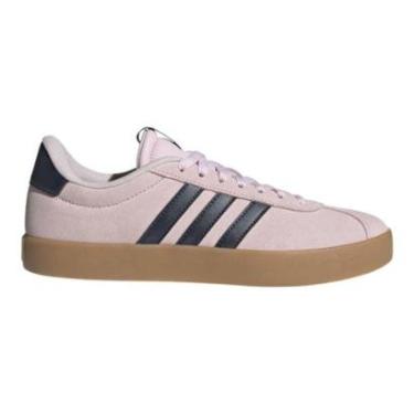 Imagem de Tênis Adidas VL Court 3.0 Feminino - Rosa 40-Feminino