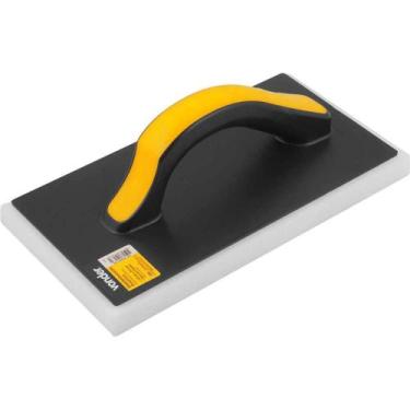 Imagem de Desempenadeira Plástica com Espuma, 140 mm x 270 mm, Vonder