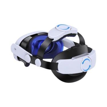 Imagem de Faixa De Cabeça Ajustável Para Meta Quest 3S/Quest 3/Quest 2 Conforto 