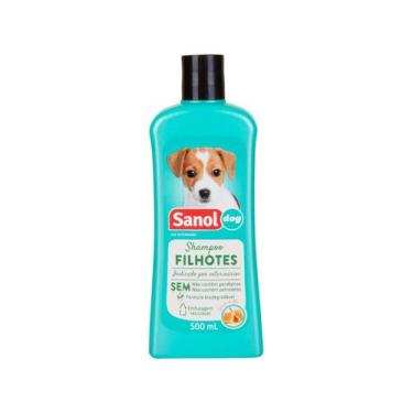 Imagem de Shampoo Veterinário Sanol Dog Filhotes com Extrato de Mel 500ml