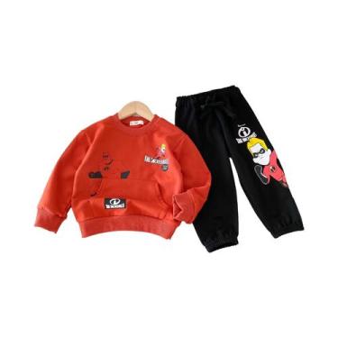 Imagem de Conjunto De Roupas Esportivas Disney Para Meninas, Manga Comprida, Gol