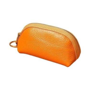 Imagem de Capa De Couro Masculina Para Chaveiro De Carro, Organizador De Chaves 