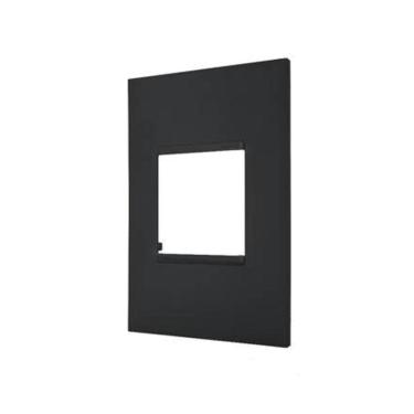 Imagem de Placa 2 Postos 4x2 Preta Pial Plus+618502 Pt Legrand