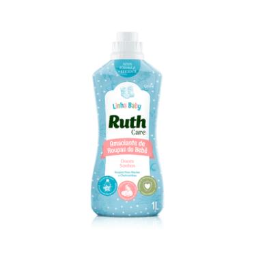 Imagem de Amaciante de Roupas Baby Ruth Care 1L Hipoalergênico Dermatologicamente Testado