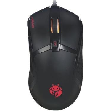 Imagem de Mouse Gamer Krab Chimera KBGMR50 Backlight USB - Preto - Quanta