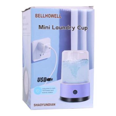 Imagem de Mini Lavadora Elétrica Para Roupas Intimas - 1L USB Plástico - Shaoyun
