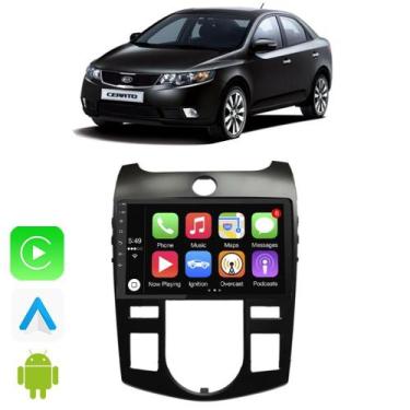 Imagem de Kit Multimidia Android Carplay Cerato 2009-2013 9 Pol GPS TV - E-Carpl
