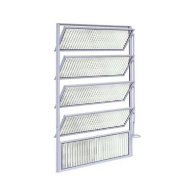 Imagem de Vitrô basculante alumínio branco 1 seção - FORT PORTAS E JANELAS, 40cm