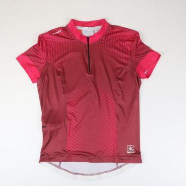 Imagem de Camiseta Kanxa Ciclismo W Moon Feminina7430, P, Cereja, Rosa