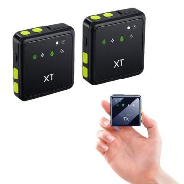 Imagem de Microfone Lapela Duplo Sem Fio Tipo-C Android Para Gravação - Dexin