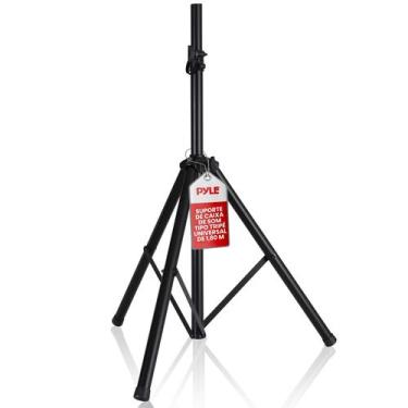 Imagem de Suporte Tripé Pyle Caixa De Som 60kg 1,80m Preto