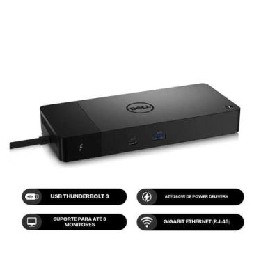 Imagem de Dockstation Dell Thunderbolt 3 Dock WD19TBs 180w Usbc Suporte para até