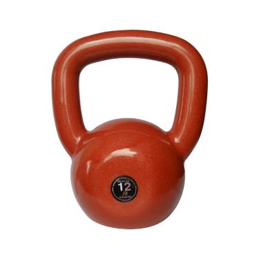 Imagem de Kettlebell Emborrachado 12 Kg Crossfit Funcional Vermelho