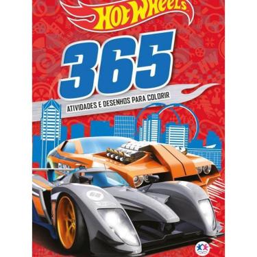 Imagem de Livro Hot Wheels - 365 Atividades E Desenhos Para Colorir