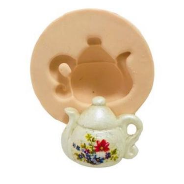 Imagem de Molde De Silicone Chá De Cozinha, Bule, Chaleira, Resina, Confeitaria, Biscuit Molds Planet