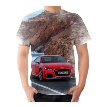 Imagem de Camisa Camiseta Paisagem Carro Audi R8 Personalizada - Estilo Kraken